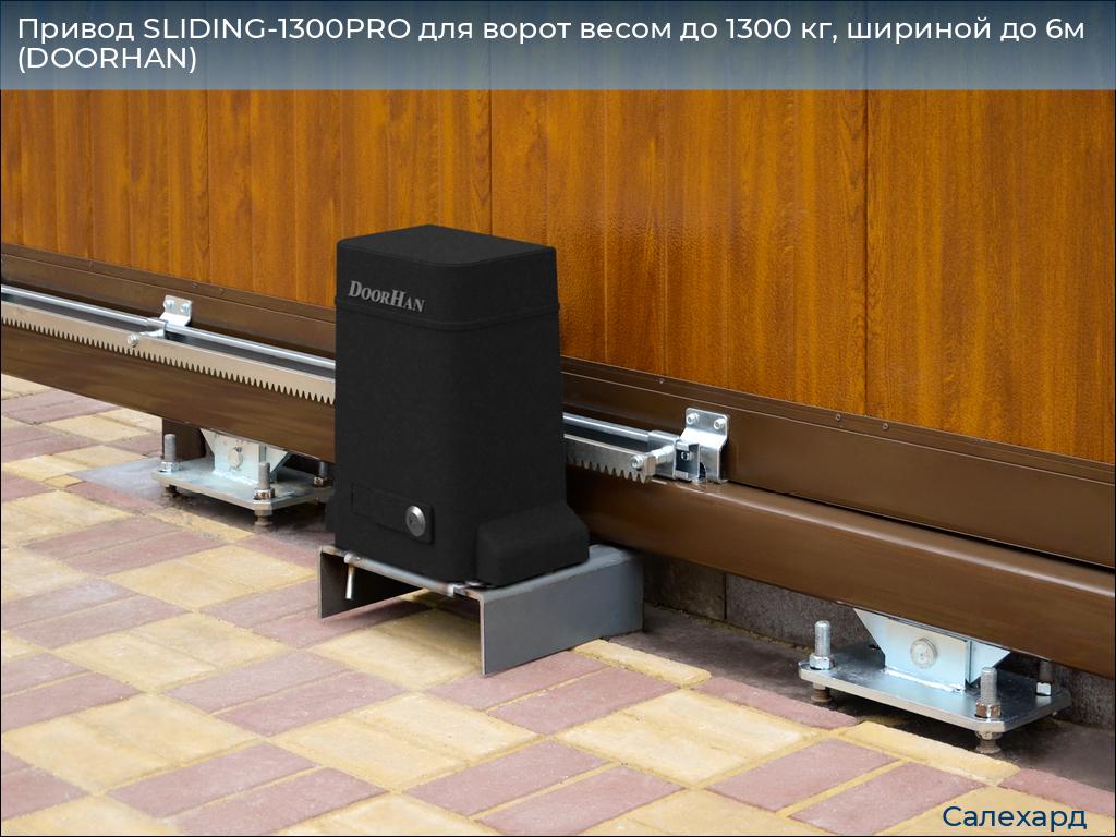 Привод SLIDING-1300PRO для ворот весом до 1300 кг, шириной до 6м (DOORHAN), salekhard.doorhan.ru