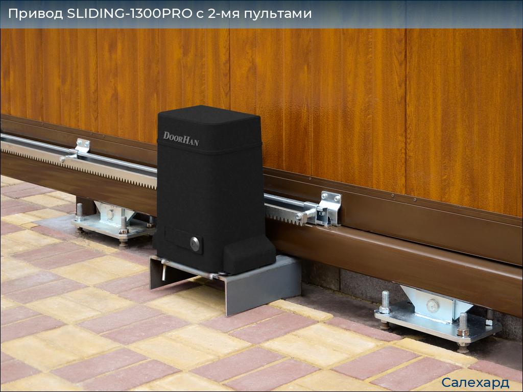 Привод SLIDING-1300PRO c 2-мя пультами, salekhard.doorhan.ru