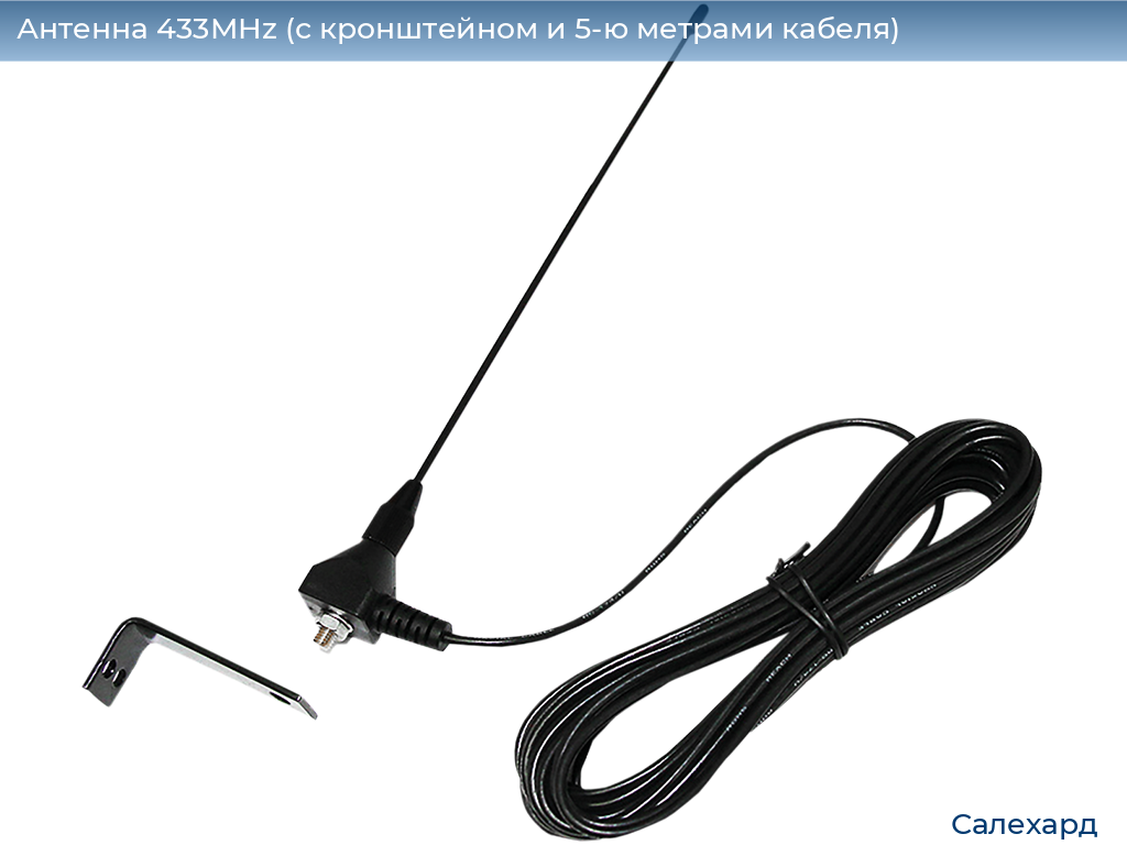 Антенна 433MHz (с кронштейном и 5-ю метрами кабеля), salekhard.doorhan.ru