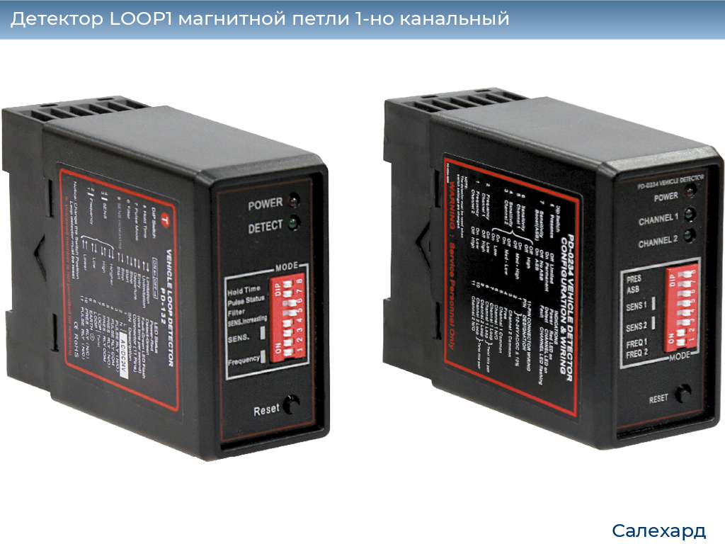 Детектор LOOP1 магнитной петли 1-но канальный, salekhard.doorhan.ru