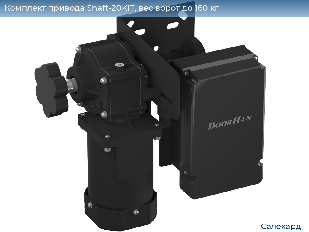Комплект привода Shaft-20KIT, вес ворот до 160 кг, salekhard.doorhan.ru