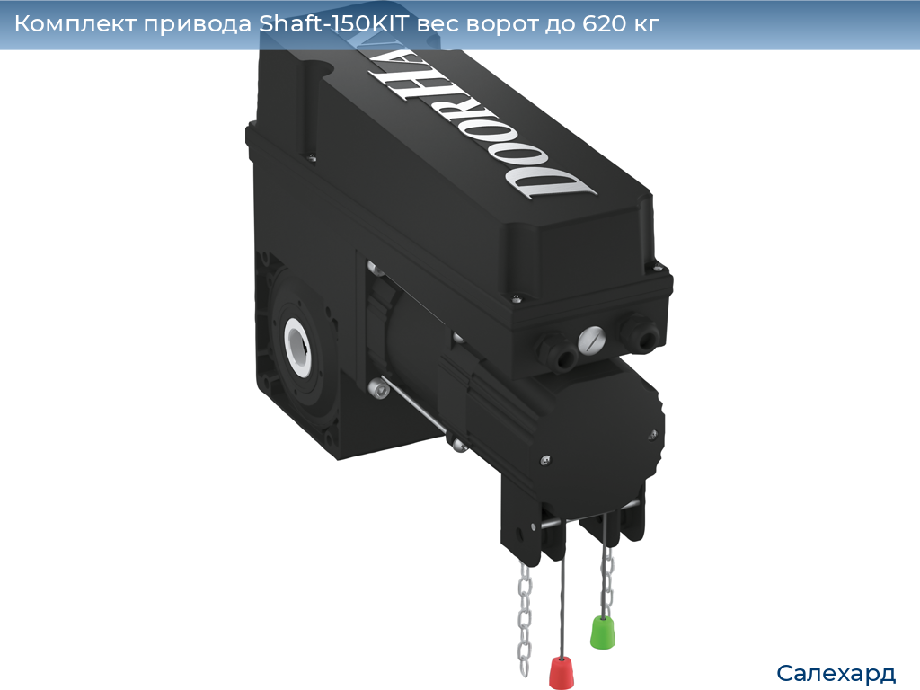 Комплект привода Shaft-150KIT вес ворот до 620 кг, salekhard.doorhan.ru