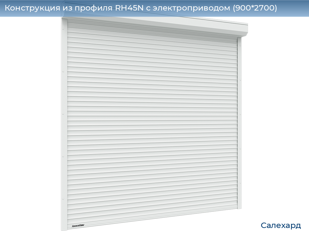 Конструкция из профиля RH45N с электроприводом (900*2700), salekhard.doorhan.ru