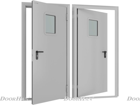 Технические одностворчатые двери, salekhard.doorhan.ru