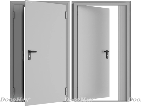Технические двухстворчатые двери, salekhard.doorhan.ru